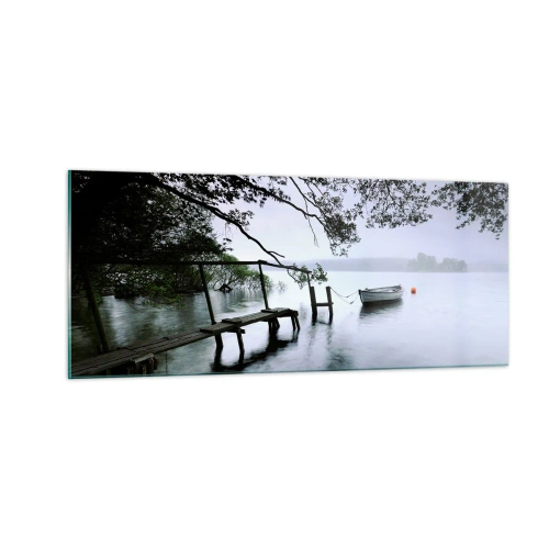 Glastavla - Bild på glas - Så kopplar du av - 100x40 cm