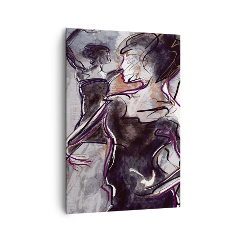 Canvastavla - Bild på duk - Driva iväg i musiken - 70x100 cm