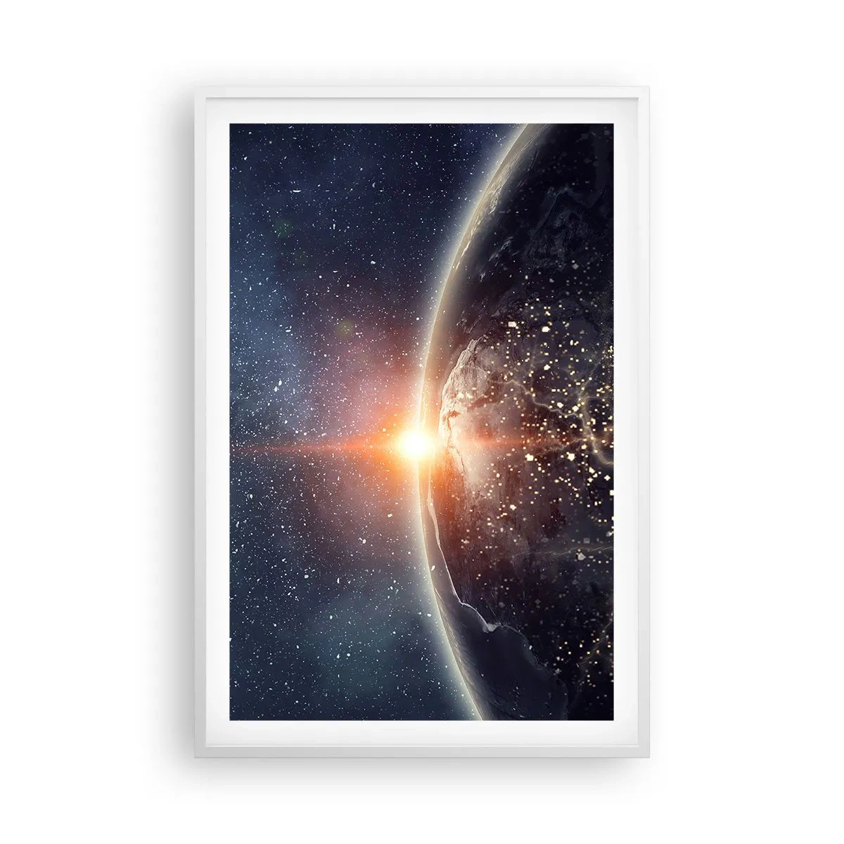 Affisch i vit ram - I nytt perspektiv - 61x91 cm