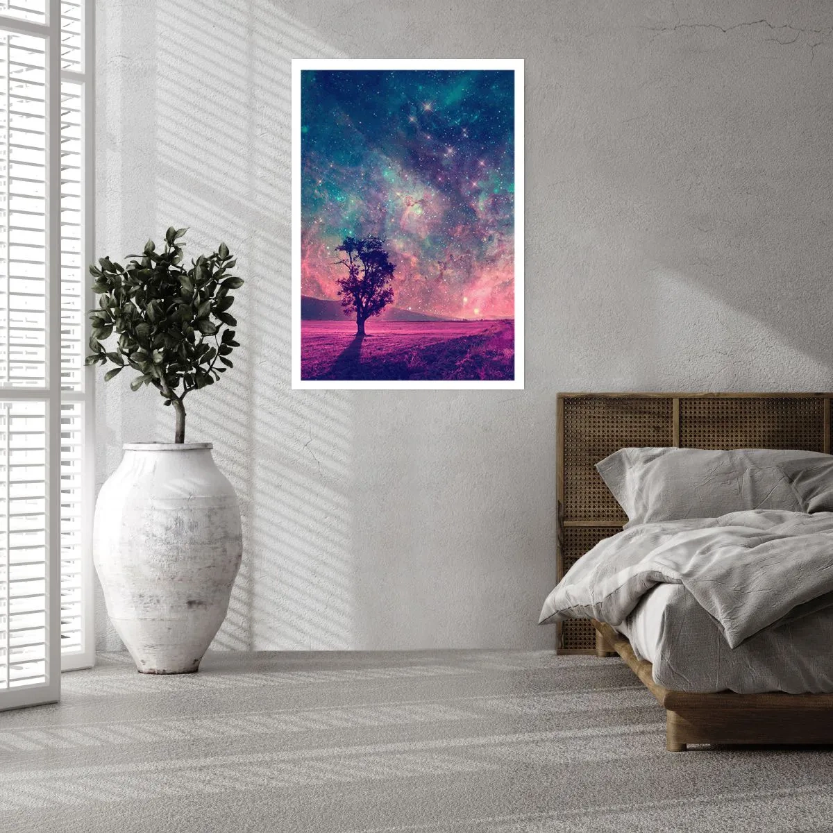 Affisch - Under magisk himmel - 61x91 cm