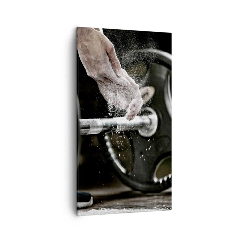 Canvastavla - Bild på duk - Utmaningen accepterad! - 45x80 cm