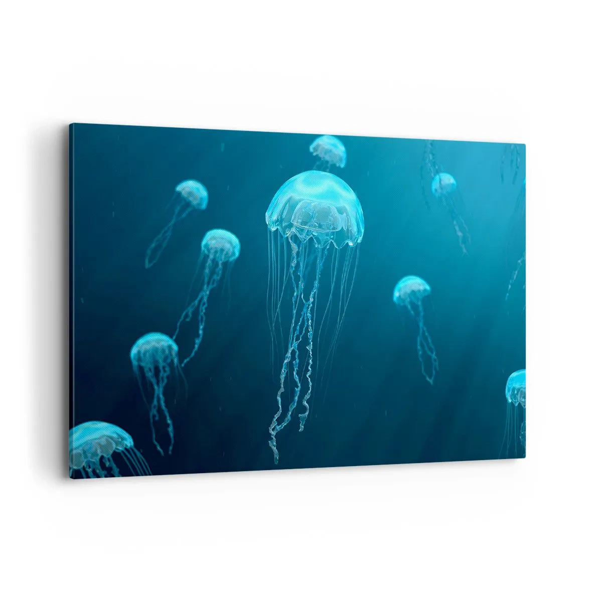 Canvastavla - Bild på duk - Havets dans - 100x70 cm