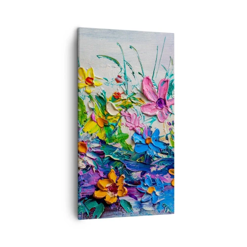 Canvastavla - Bild på duk - Icke stilleben - 45x80 cm