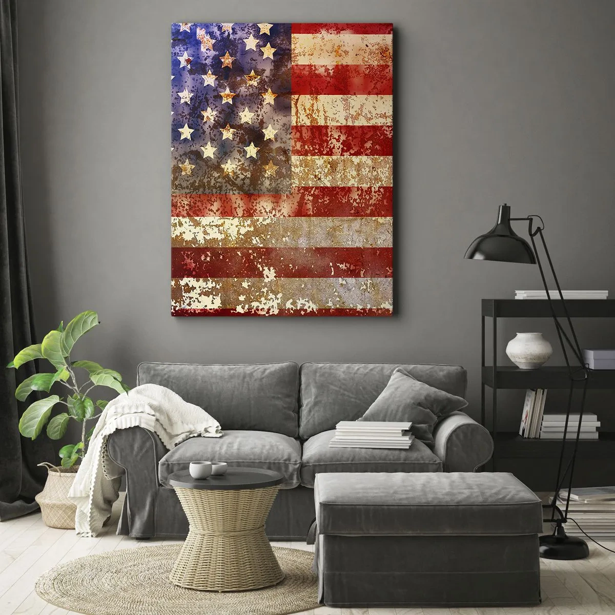 Canvastavla - Bild på duk - Äran är tidlös - 50x70 cm