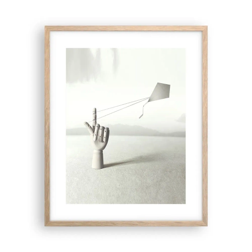 Affisch i ram av ljusek - Test av styrka - 40x50 cm