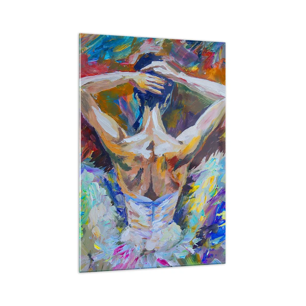 Glastavla - Bild på glas - Det kan vara allt - 70x100 cm