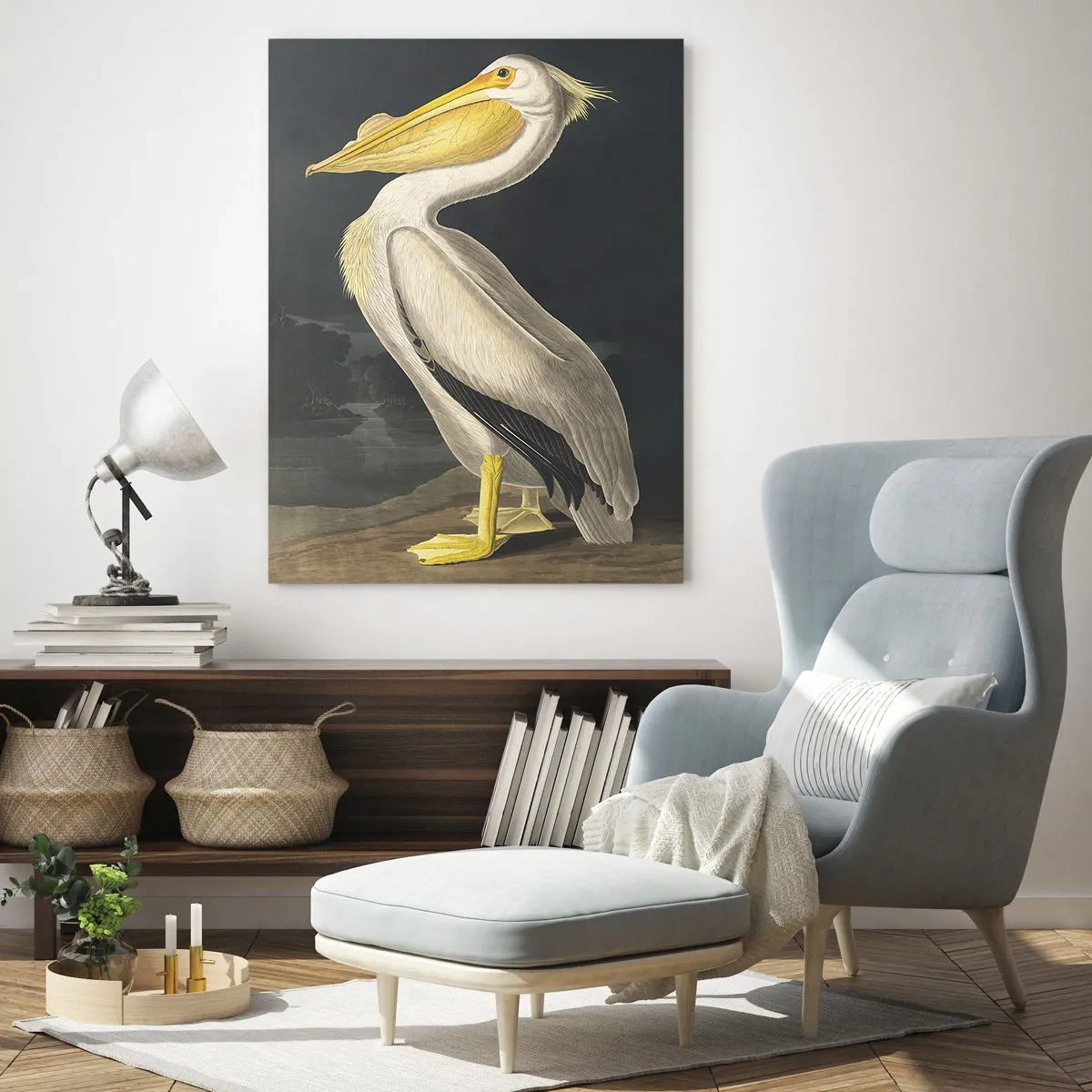 Glastavla - Bild på glas - Full av stolthet - 70x100 cm