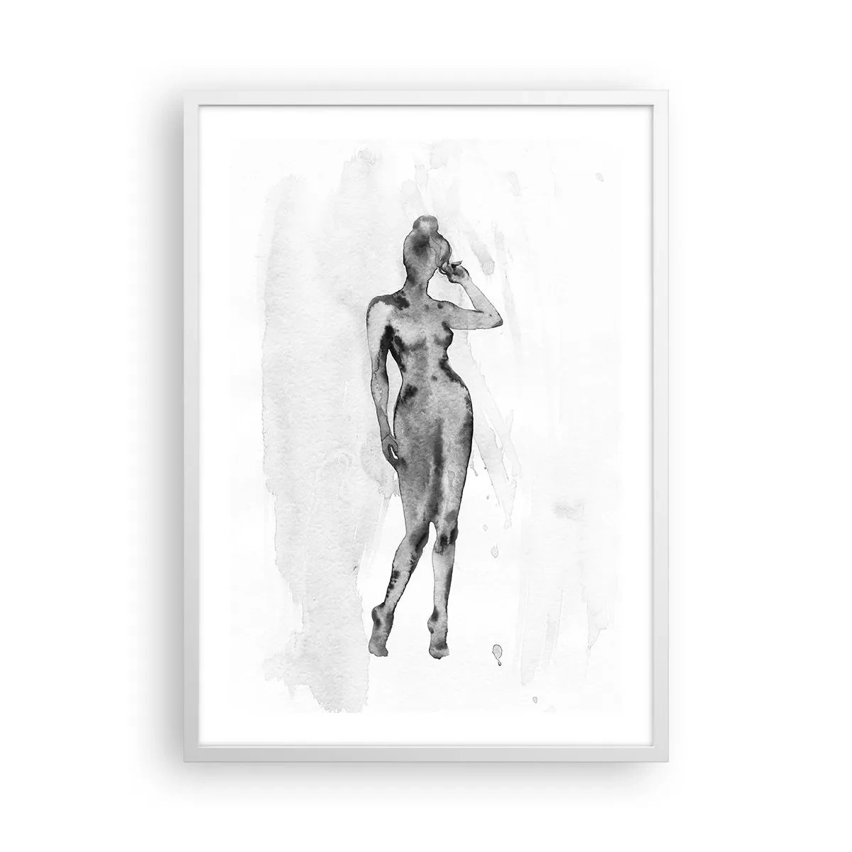 Affisch i vit ram - En studie om kvinnlighetens perfektion - 50x70 cm