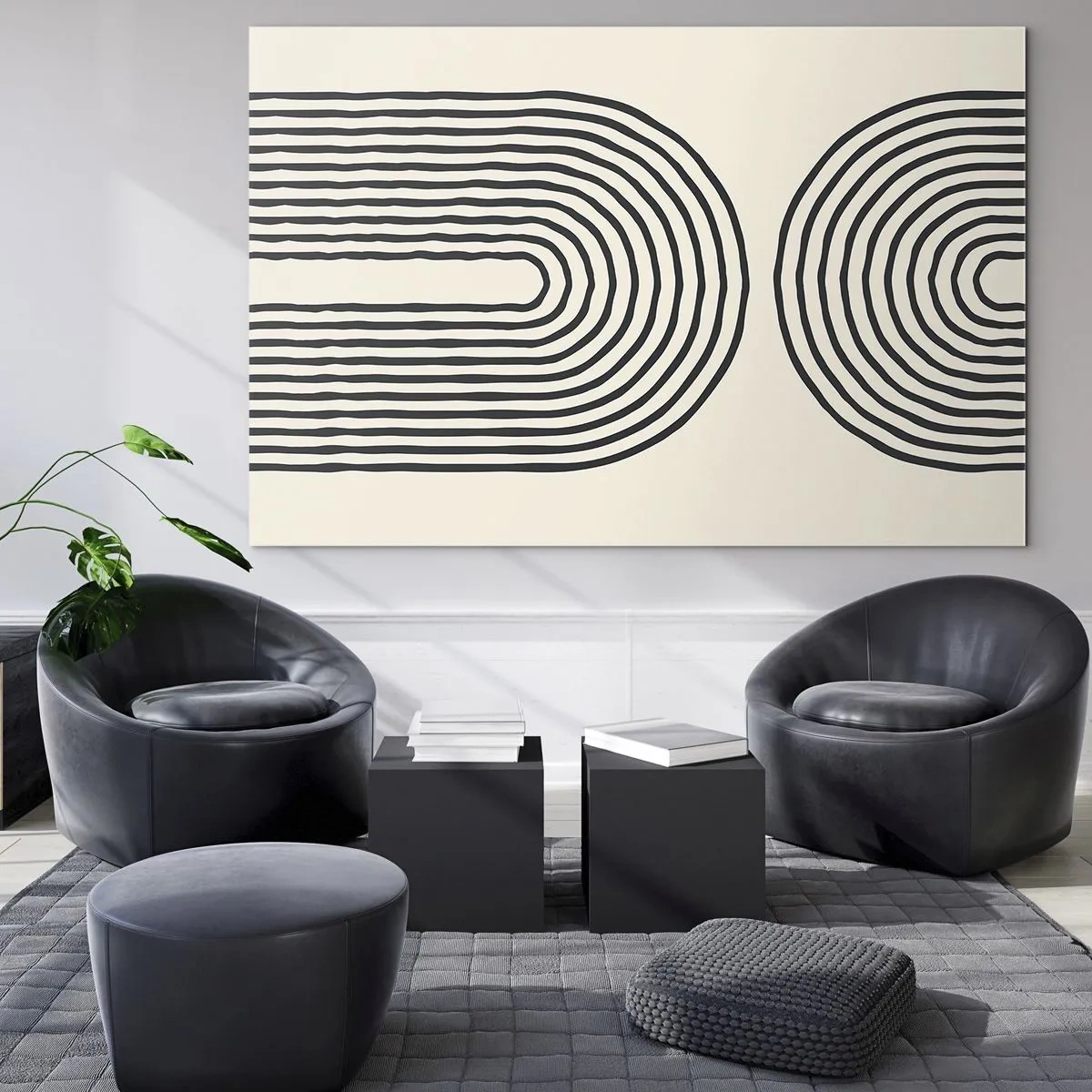 Glastavla - Bild på glas - Om en stund... - 100x70 cm