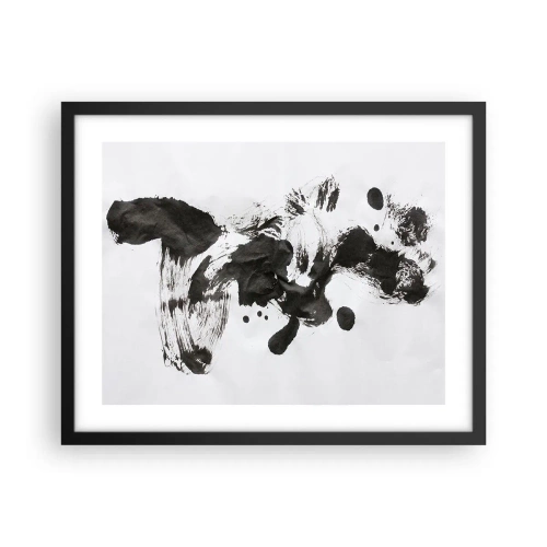 Affisch i svart ram - En metod i galenskap? - 50x40 cm