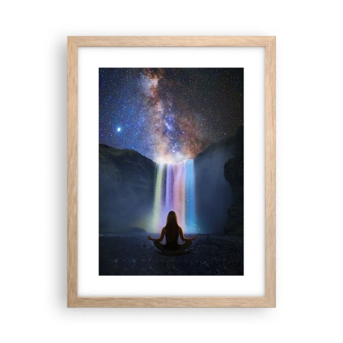 Affisch i ram av ljusek - Absolut harmoni - 30x40 cm