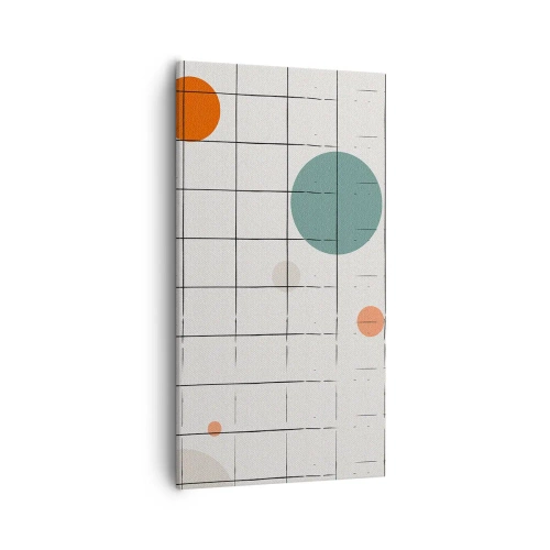 Canvastavla - Bild på duk - Fångade. Vi eller de? - 55x100 cm