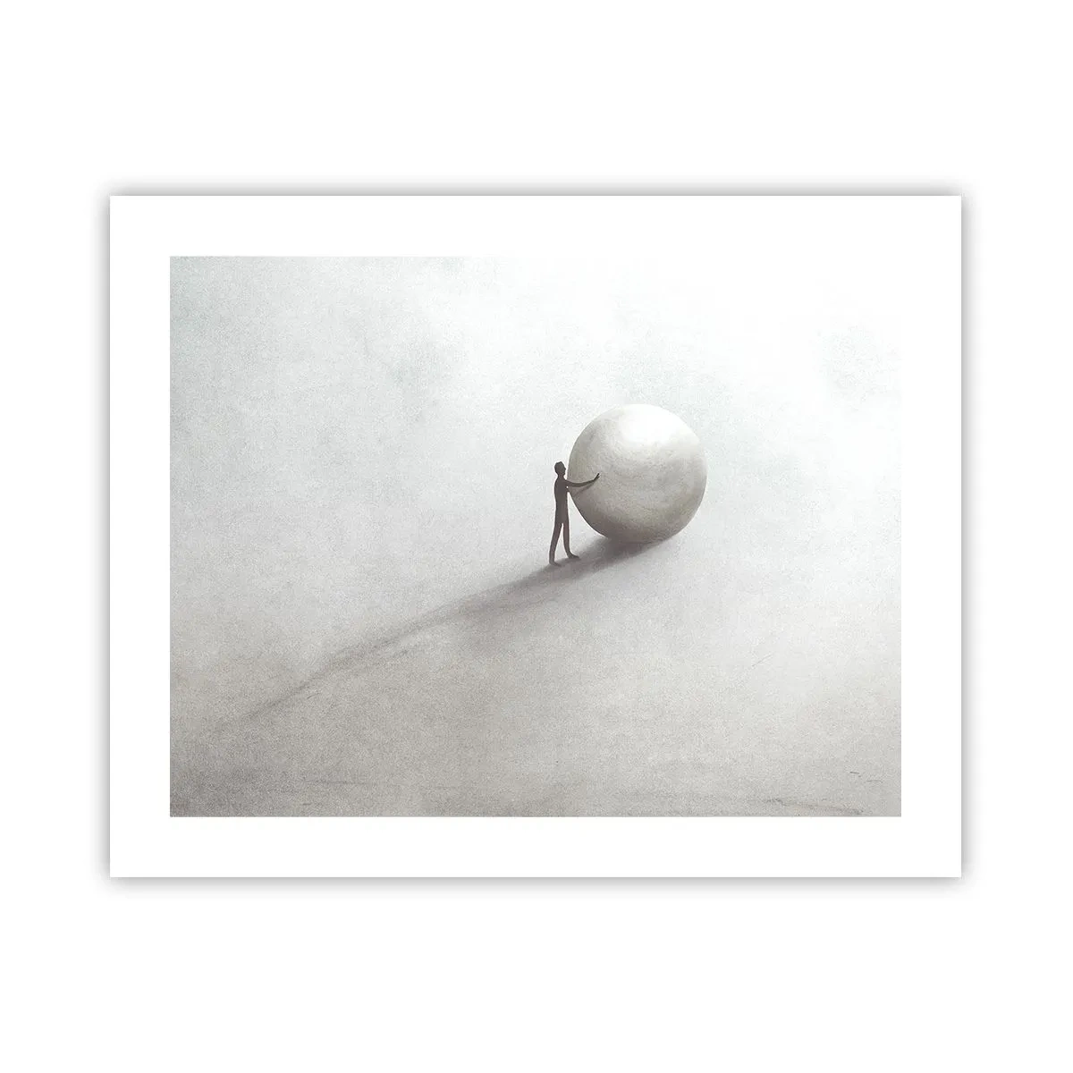 Affisch - Livets spel - 50x40 cm