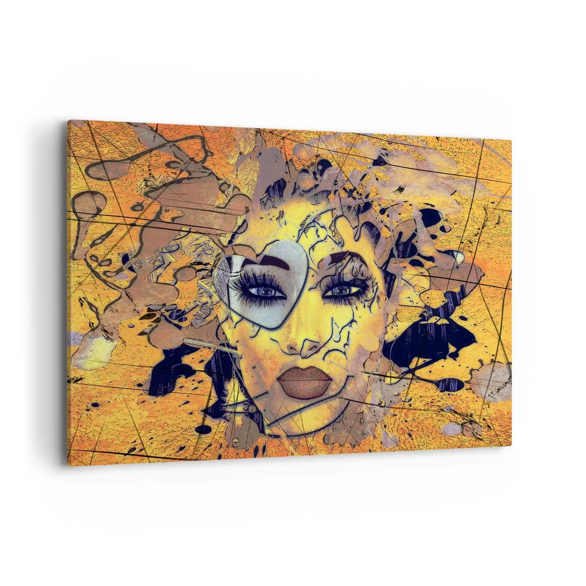 Canvastavla - Bild på duk - Solig skönhet - 120x80 cm