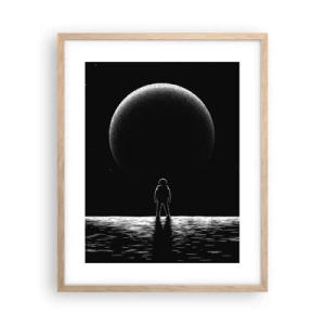 Affisch i ram av ljusek - Ansikte mot ansikte - 40x50 cm