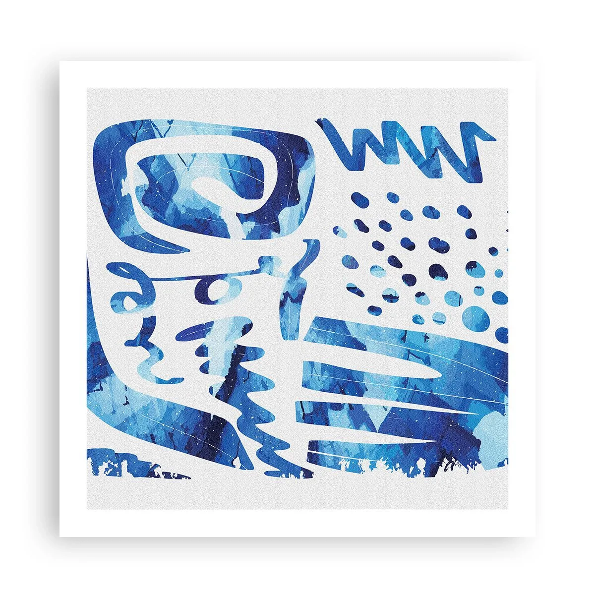 Affisch - Tillbaka till rötterna - 60x60 cm