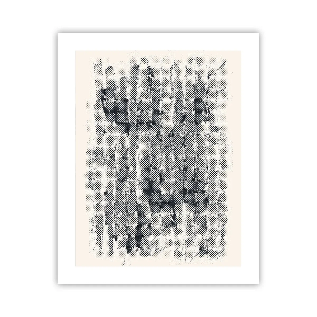 Affisch - Dimmig komposition - 40x50 cm