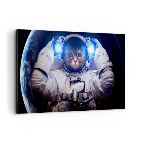 Canvastavla - Bild på duk - Houston, ni har problem - 120x80 cm