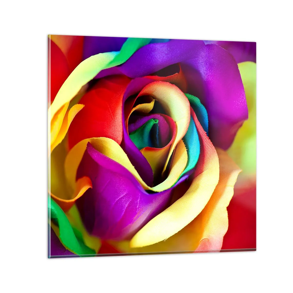 Glastavla - Bild på glas - Det är omöjligt - 60x60 cm