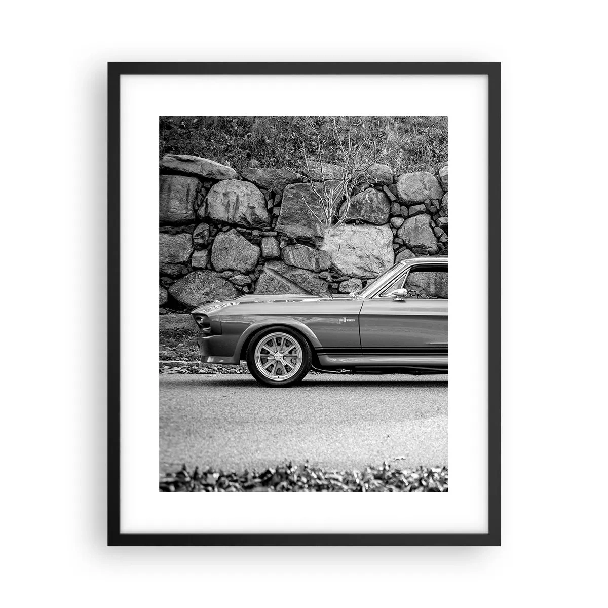 Affisch i svart ram - Legend från 60-talet - 40x50 cm