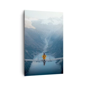 Canvastavla - Bild på duk - Beundran i upphängt läge - 80x120 cm