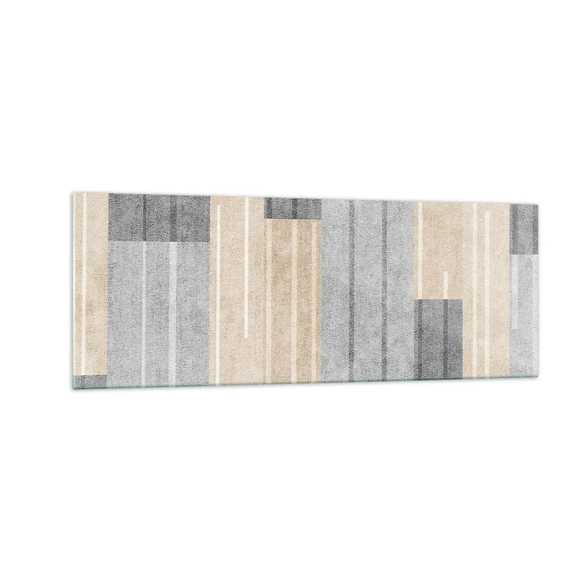 Glastavla - Bild på glas - Komposition: allt i lod - 140x50 cm