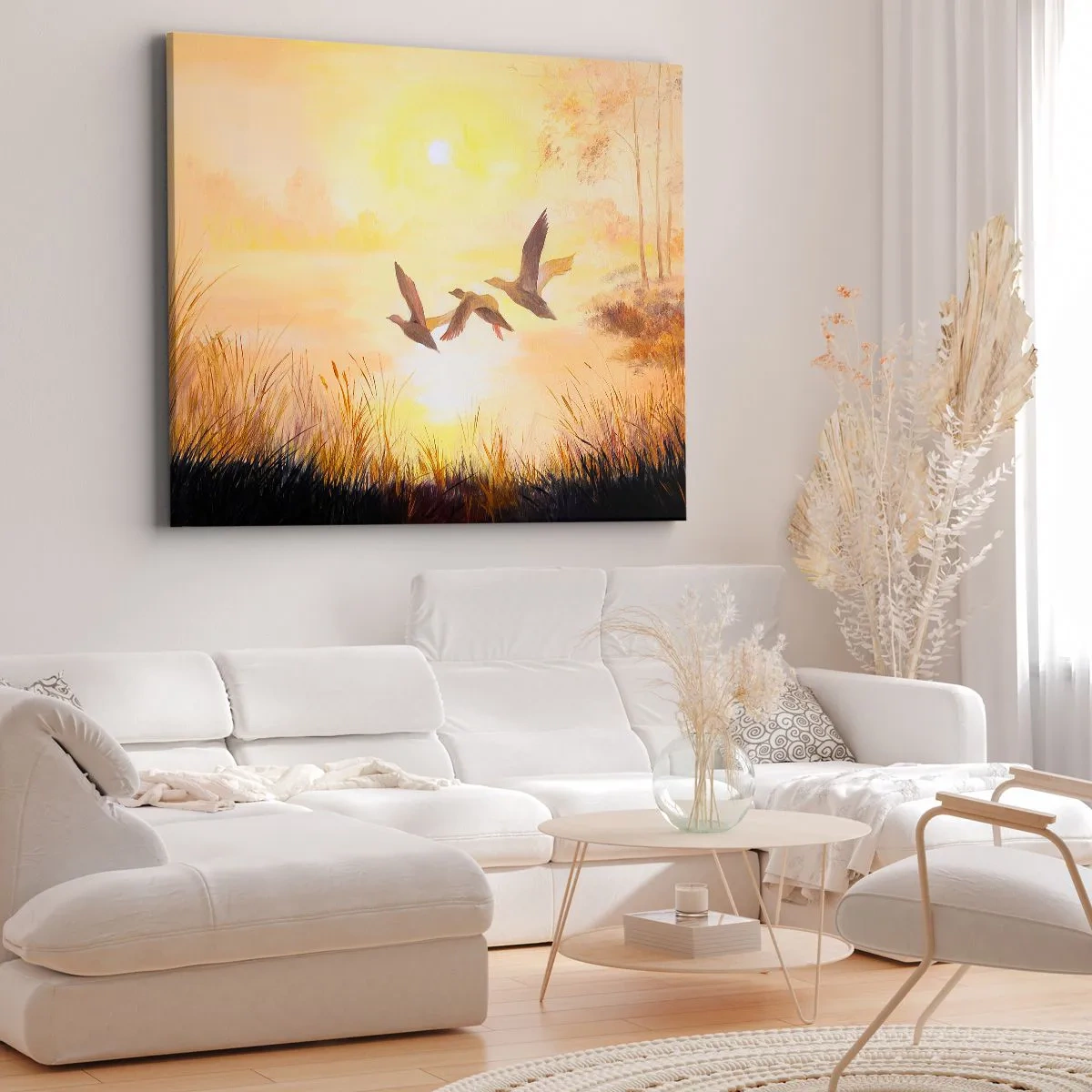 Canvastavla - Bild på duk - Början av en lång resa - 120x80 cm