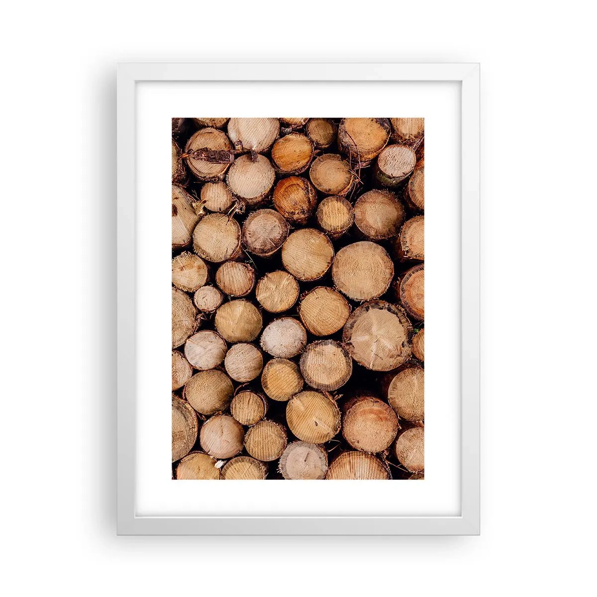 Affisch i vit ram - Ny början - 30x40 cm