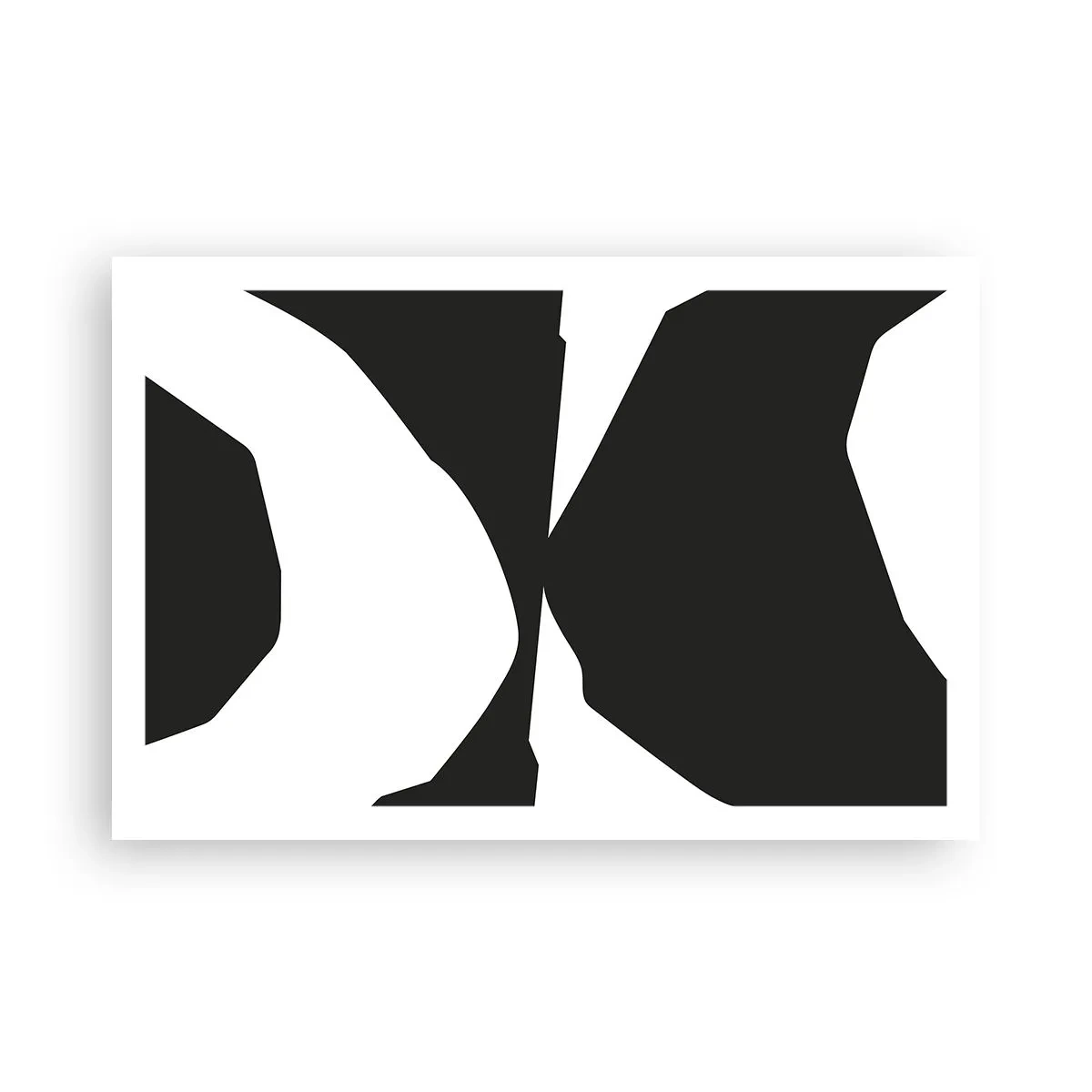 Affisch - Positiv-negativ - 91x61 cm