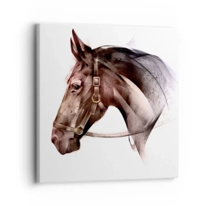 Canvastavla - Bild på duk - Vilken charm - 30x30 cm