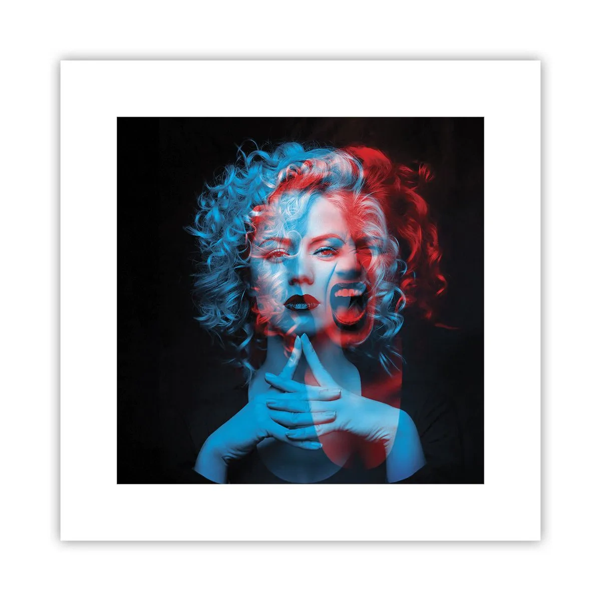 Affisch - Alter ego - 30x30 cm