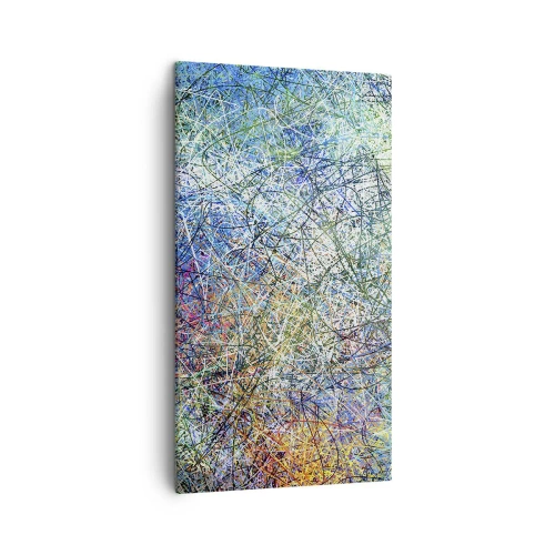 Canvastavla - Bild på duk - Det är inte så enkelt - 45x80 cm