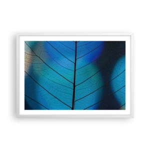 Affisch i vit ram - Invecklad konstruktion - 70x50 cm