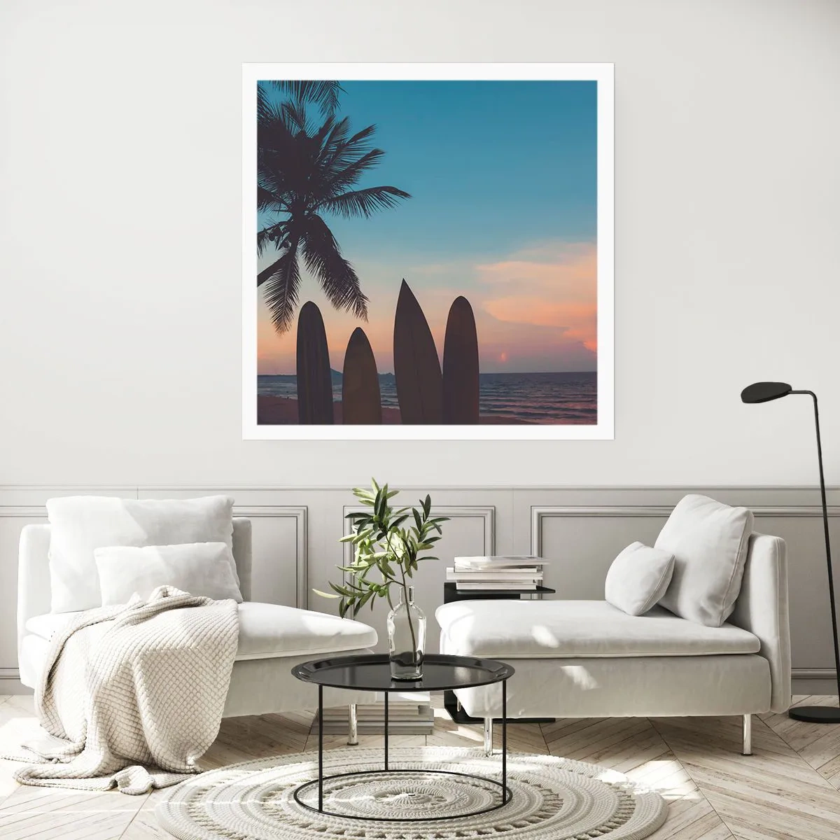 Affisch - Imorgon blir det också kul - 40x40 cm