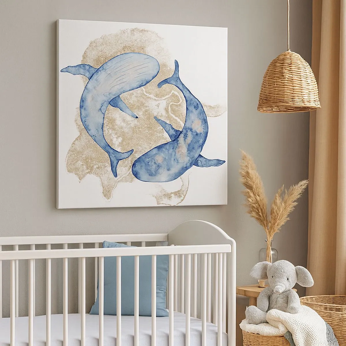 Canvastavla - Bild på duk - Vänskap eller kärlek? - 30x30 cm