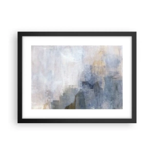 Affisch i svart ram - Färgernas toner och ackord - 40x30 cm