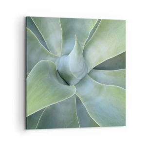 Canvastavla - Bild på duk - Det gröna föds - 60x60 cm