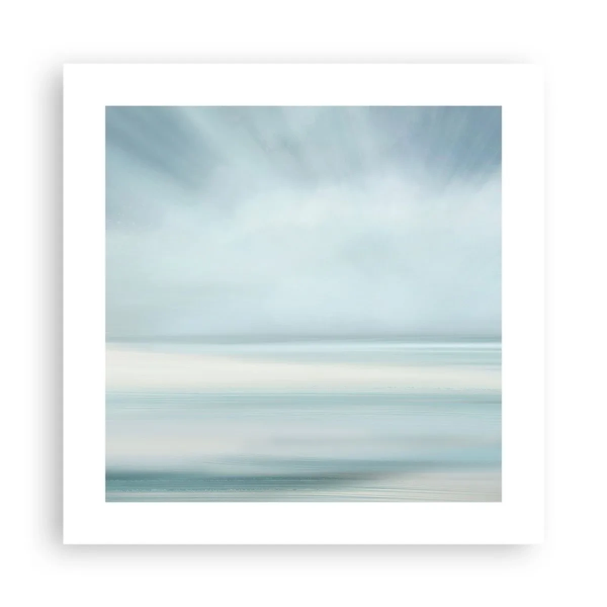 Affisch - Fred hela vägen till horisonten - 40x40 cm