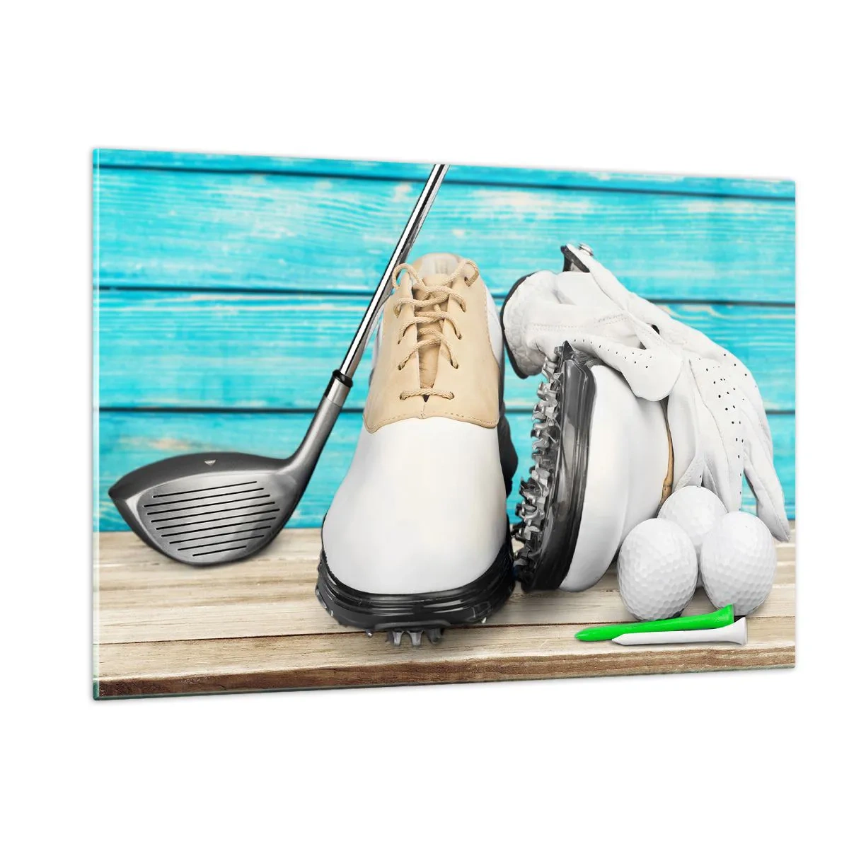 Glastavla - Bild på glas - Allt färdigt - 120x80 cm