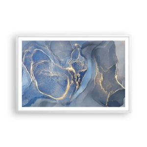 Affisch i vit ram - Gulddamm - 91x61 cm