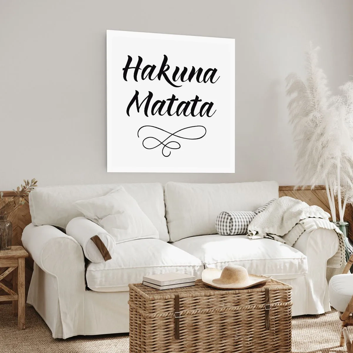 Affisch - Bästa rådet - 60x60 cm