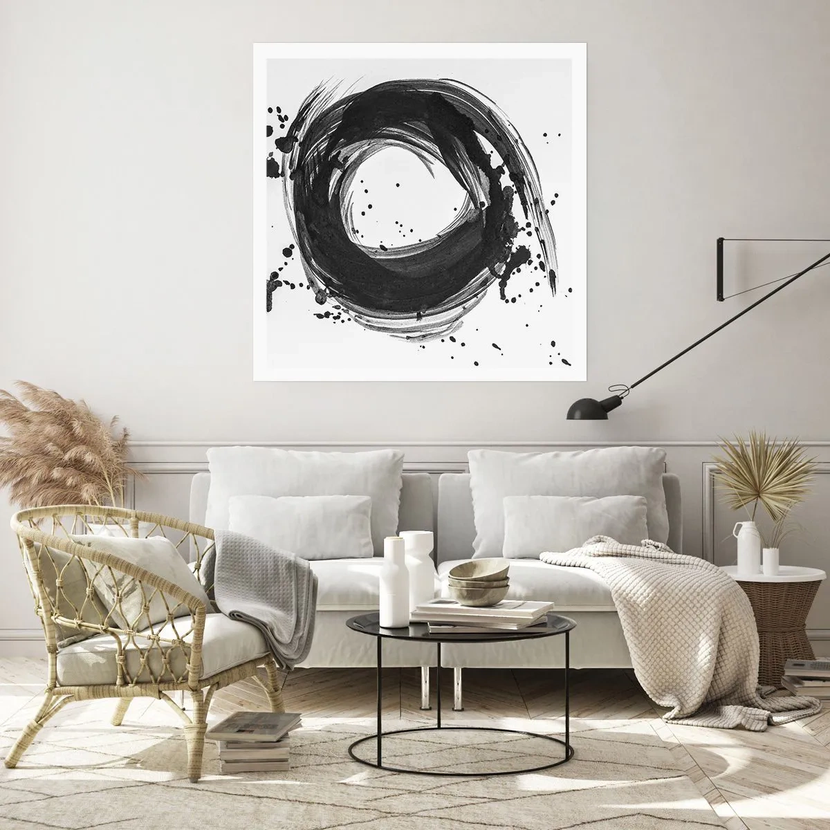 Affisch - Skapandets virvel - 50x50 cm