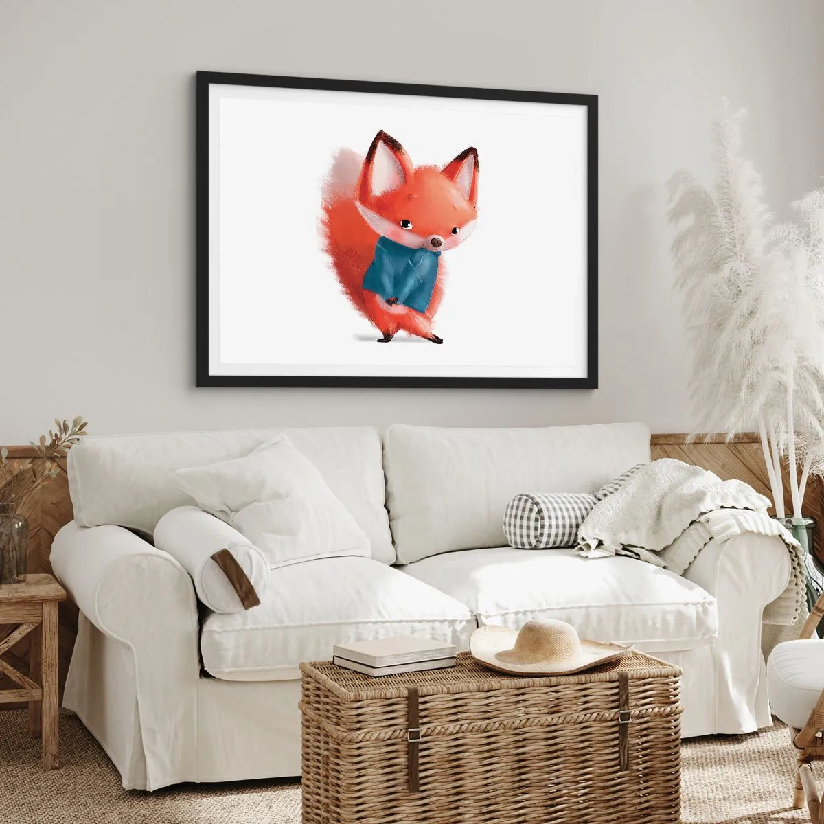 Affisch i svart ram - Ser jag bra ut? - 70x50 cm