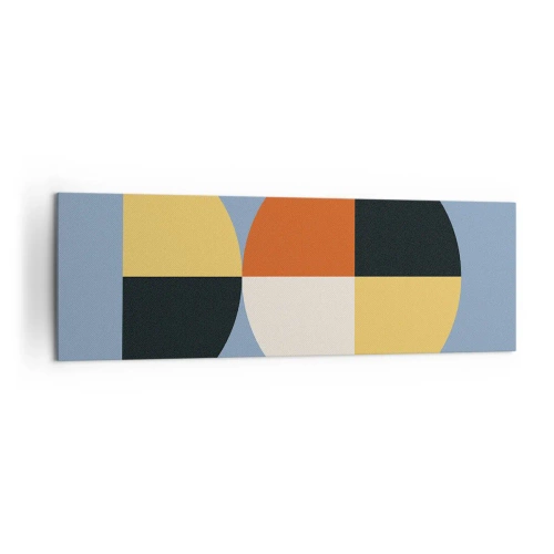 Canvastavla - Bild på duk - Titta och räkna - 160x50 cm