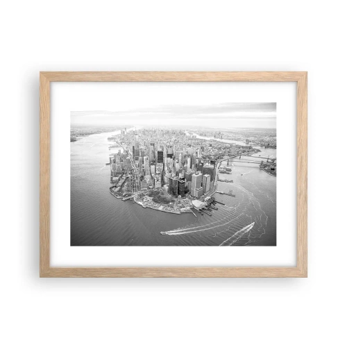 Affisch i ram av ljusek - Hur man inte älskar? - 40x30 cm