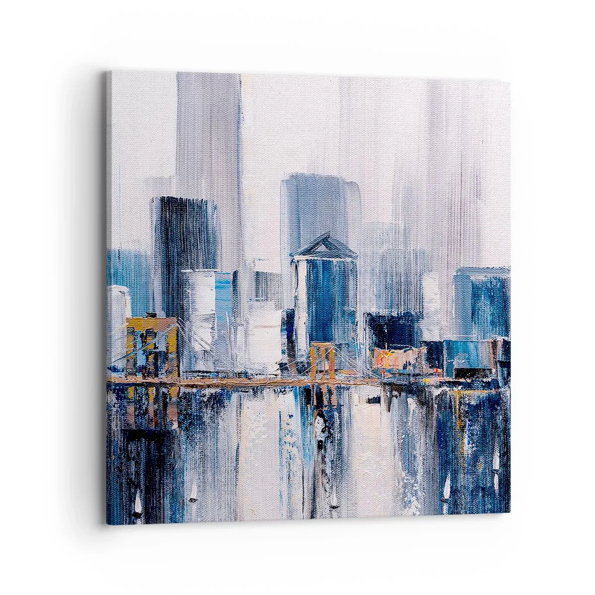 Canvastavla - Bild på duk - New York-impression - 70x70 cm
