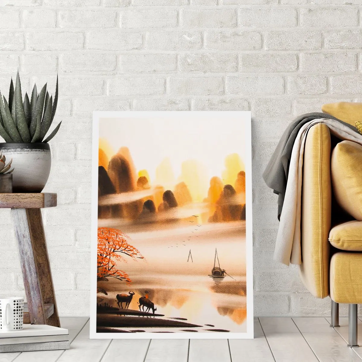 Affisch - Längre bort än Fjärran Östern - 61x91 cm