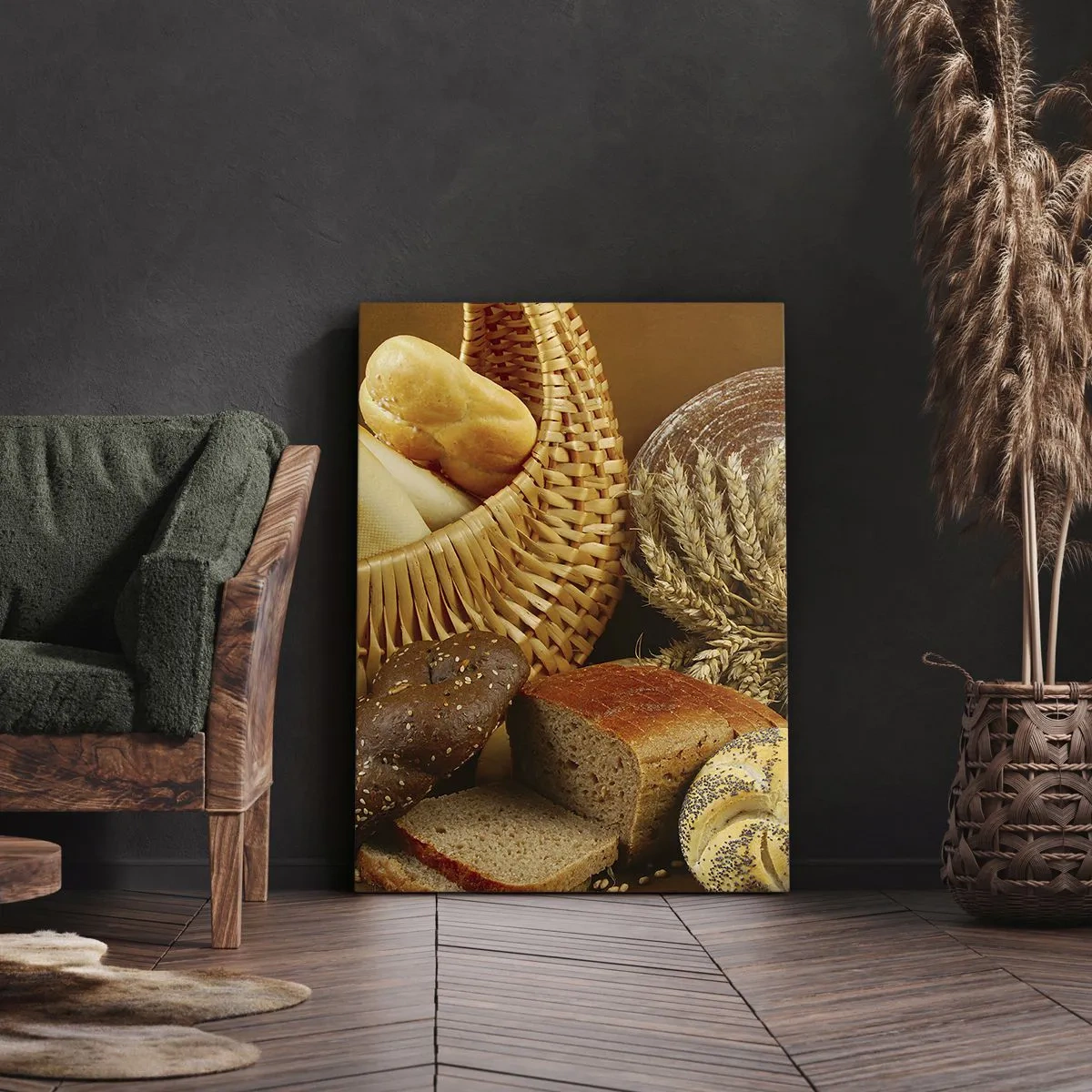 Canvastavla - Bild på duk - Vi kom undan igen - 45x80 cm