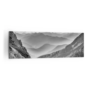 Canvastavla - Bild på duk - Ända fram till horisonten - 160x50 cm