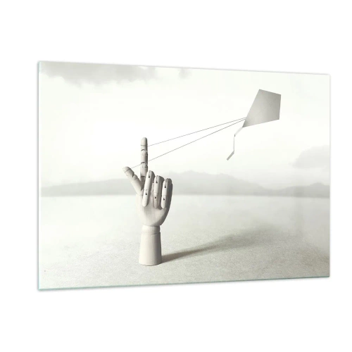 Glastavla - Bild på glas - Test av styrka - 120x80 cm